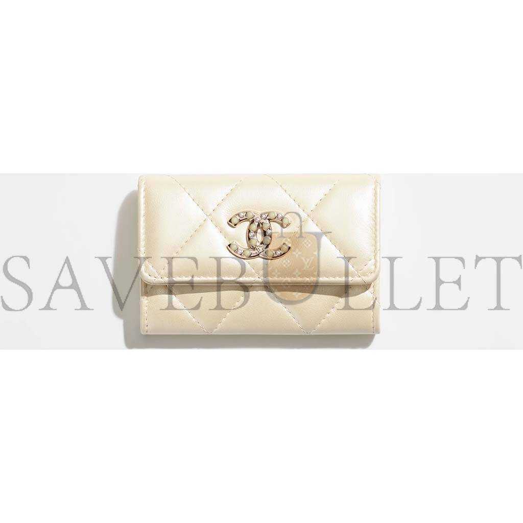 Ch*el flap card holder ap3325 b10739 nn289 (11.3*7.5*2.1cm)